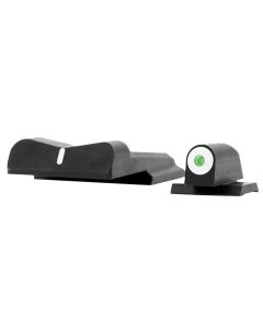 XS Sights SW0024S3 DXW Big Dot Night Sights-Smith &amp; WessonBlack | Green Tritium White Outline Front Sight White StripeRear Sight