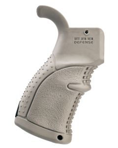 FAB Defense FXAGR43T AGR-43 Ergonomic Rubberized Pistol Grip for AR-15/ M16/ M4 Flat Dark Earth Polymer