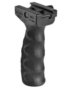 FAB Defense FXREGB REG Ergonomic Rubberized Tactical Foregrip w/Waterproof Storage Compartment Black Latex &amp; Reinforced Polymer