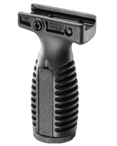 FAB Defense FXTAL4B TL-4 Tactical Vertical Foregrip Ergonomic &amp; Ventilated w/Waterproof Anti Rattle Storage Compartment Black Fiberglass Reinforced Polymer