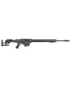 Ruger 18080 Precision338 Lapua Mag 5+1 26" Heavy Contour Barrel With Magnum Muzzle Brake, Tunable Compensator, Type III Hard Coat Anodized Finish, Ruger Precision MSR Stock, Optics Ready
