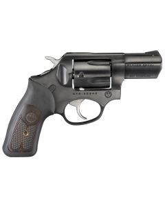 Ruger 15702 SP101357 Mag 5rd 2.25" Blued Steel Barrel, Cylinder &amp; Frame, Black Rubber w/Wood Insert Grip, Transfer Bar Safety, Exposed Hammer