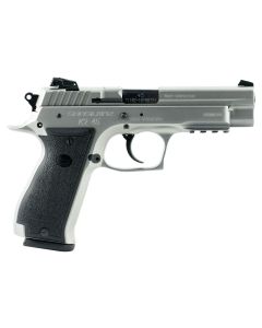 SAR USA K245ST K245 ACP 14+1, 4.70" Black Steel Barrel, Stainless Steel Serrated Slide, Stainless Steel Frame w/Beavertail &amp; Picatinny Rail, Black Polymer Grip, Manual Thumb Safety, Right Hand