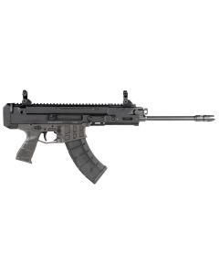 CZ-USA 91462 Bren 2 MS7.62x39mm Caliber with 14.17" Barrel, 30+1 Capacity, Overall Black Finish, Carbon Fiber Receiver, Ambi Mag Release, Stippled Black Polymer Grip Right Hand