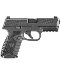 FN 66100464 509 Midsize 9mm Luger 4" Barrel 10+1, Matte Black Polymer Frame With Mounting Rail, Matte Black Stainless Steel Slide, No Manual Safety