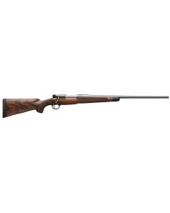 Winchester Repeating Arms 535239289 Model 70 Super Grade 6.5 Creedmoor Caliber with 4+1 Capacity, 22" Barrel, High Polished Blued Metal Finish &amp; AAA French Walnut Stock Right Hand (Full Size)