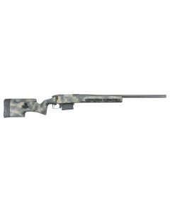 Bergara Rifles BPR2265PRCF Premier Ridgeback 6.5 PRC 7+1 26" Medium Palma Taper Barrel, Graphite Black Cerakote Steel Receiver, Woodland Camo Adjustable Cheekpiece Grayboe Ridgeback Stock, Right Hand