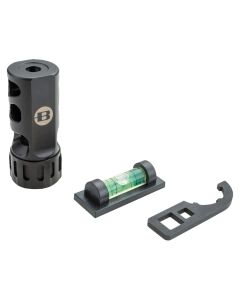 Bergara Rifles BA0006 ST-1 Self Timing Muzzle Brake, 5/8"-24 tpi Threads, 1" Diameter, 30 Cal