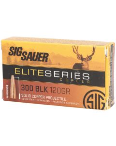 Sig Sauer E3006H120 Elite Copper Hunting30-06Springfield 150gr Copper Solid 20 Per Box/10 Case