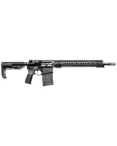 Patriot Ordnance Factory 01581 Revolution308 Win,7.62x51mm NATO 16.50" 20+1 Black Hard Coat Anodized 6 Position MFT BMS Minimalist Stock