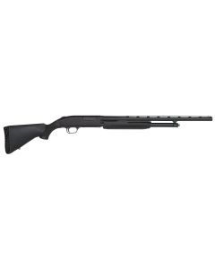 Mossberg 54334 500 FLEX All Purpose Bantam Youth 20 Gauge Pump 3" 5+1 22" Blued Vent Rib Barrel, Blued Steel Receiver, Flex Black Synthetic Stock, Right Hand