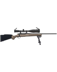 Mossberg 28019 Patriot Night Train 6.5 Creedmoor 5+1 24" Matte Blued Flat Dark Earth Right Hand 6-24x50mm Scope