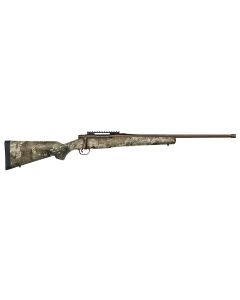 Mossberg 28045 Patriot Predator 308 Win 5+1 22" Patriot Brown Cerakote 4.49" Fluted Barrel Patriot Brown Cerakote Steel TrueTimber Strata Right Hand