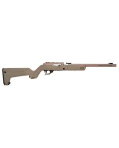 Tactical Solutions ATDQSBBFDE X-Ring Takedown VR 22 LR Caliber with 10+1 Capacity, 16.50" Barrel, Quicksand Metal Finish &amp; Fixed Magpul Backpacker Flat Dark Earth Stock Right Hand (Full Size)