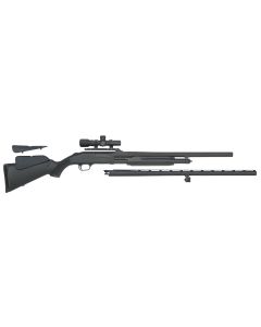 Mossberg 58244 500 Field/Deer 12 Gauge 5+1 3" 28" Vent Rib/24" Slugster Barrels, Blued Metal Finish, Synthetic Dual Comb Stock,Includes Accu-Set Chokes &amp; 2.5x20mm Scope