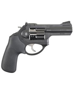 Ruger 5444 LCRx357 Mag 5rd 3" Matte Black Steel Barrel, Black PVD Cylinder, Matte Black Stainless Steel Frame, Black Hogue Tamer Monogrip Grip