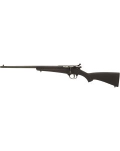 Savage Arms 13843 RascalYouth 22 LR 1rd 16.13" Matte Black Sporter Barrel, Matte Black Carbon Steel Receiver, Black Fixed Synthetic Stock, Left Hand