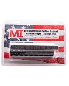 MIDWEST INDUSTRIES INC MCTAR17G2 Gen 2 AR-15 6061 Aluminum Black Hard Coat Anodized 7"