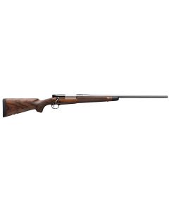 Winchester Repeating Arms 535239229 Model 70 Super Grade 264 Win Mag Caliber with 3+1 Capacity, 26" Barrel, High Polished Blued Metal Finish &amp; AAA French Walnut Stock Right Hand (Full Size)