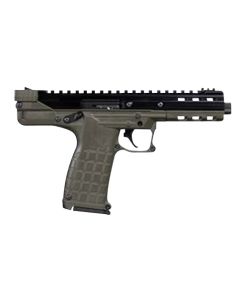 Kel-Tec CP33GRN CP3322 LR 33+1 5.50" Black Ported/Threaded Barrel, Serrated/Optic Ready Slide, Green Polymer w/Picatinny Rail Frame, Black Polymer Grip Ambidextrous