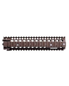 Daniel Defense 0100408020011 MK18 RIS II Handguard 9.55" 2-Piece, Free-Floating Style Made of 6061-T6 Aluminum with Flat Dark Earth Anodized Finish &amp; Picatinny Rail for AR-15