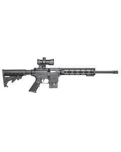 Smith &amp; Wesson 12723 M&amp;P15 Sport OR 22 LR 10+116.50" Carbon Steel Barrel, Adjustable 6 Position Stock, M&amp;P100 4MOA Red/Green Dot, A2 Flash Hider, Functioning Charging Handle, 2 Position Safety