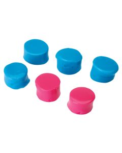 Walker's GWPSILPLGPKTL Silicone PuttySilicone 32 dB In The Ear Pink Teal Adult 3 Pack