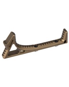 Strike LINKCFGFDE Link Curved ForeGrip AR-Platform Flat Dark Earth Aluminum