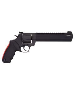 Taurus 2454081RH Raging Hunter454 Casull 5rd 8.37" Matte Black Oxide Steel Black Rubber with Integrated Red Cushion Insert Grip