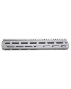 Q LLC 12HBMLOKARHG HandguardM-LOK Aluminum Gray Q LLC Honey Badger 12"