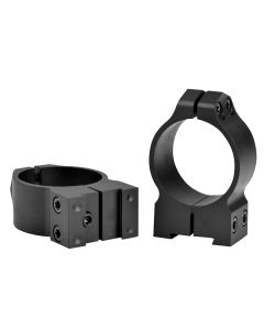 Warne 14B1M MaximaMatte Black Steel 30mm Tube Medium Vertical Split Dovetail, 0 MOA Fits CZ 527