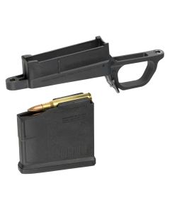 Magpul MAG489-BLK Bolt Action Mag Well Hunter 700L Stock Made of Polymer w/ Black Finish Includes PMAG5 AC Magazine