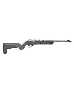 Magpul MAG808-GRY X-22 Backpacker Stock Stealth Gray Synthetic for Ruger 10/22 Takedown