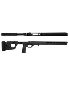 Magpul MAG997-BLK Pro 700 Stock Fixed w/Aluminum Bedding Black Synthetic for Remington 700 SA
