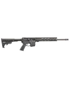 Ruger 8537 AR-5565.56x45mm NATO 10+1 16.10" Heavy Contour Barrel, Black Hard Coat Anodized 7075-T6 Aluminum Forgings, 6 Position CollapsibleM4-Style Stock, Mil-Spec Buffer Tube, Optics Ready