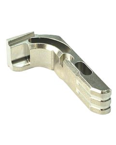 Cross Armory CRGMCSV Mag CatchExtended Glock Gen1-3/P80 Silver Anodized Aluminum