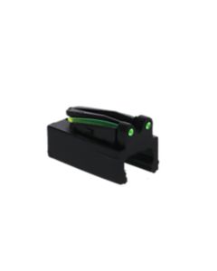 Truglo TG942XA Magnum Gobble-Dot Xtreme Browning Maxus, Silver Fiber Optic Red Fiber Optic Green