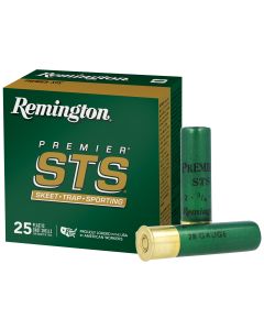 Remington Ammunition 28057 Premier STS28 Gauge 2.75" 3/4 oz 8 Shot 25 Per Box/ 10 Cs