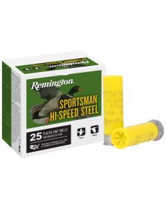 Remington Ammunition 20009 Sportsman Hi-Speed Steel 20Gauge 2.75" 3/4oz 7Shot 25 Per Box/10 Case