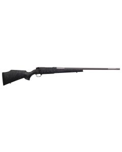 Weatherby MAM01N653WR8B Mark V Accumark 6.5-300 Wthby Mag 3+1 26" Barrel, Graphite Black Cerakote Finish, Gray Webbed Black Fixed Monte Carlo Stock