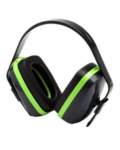 Pyramex VGPM1010C Venture Gear VG10 Muff Polymer 25 dB Over the Head Blue/Green Adult 1 Pair