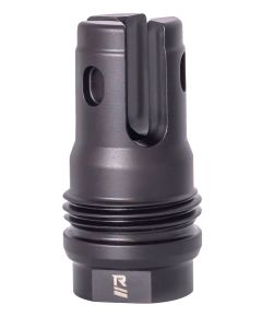Rugged Suppressor FH001 R3 Flash Mitigation System Black with 1/2"-28 tpi Threads &amp; 1.90" OAL for 5.56x45mm NATO Radiant762, Surge762, Razor762 &amp; Micro30 Suppressors