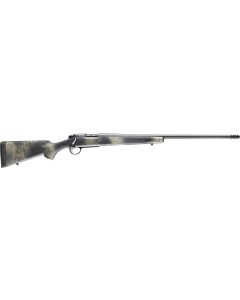 Bergara Rifles B14S522SP B-14 Wilderness Ridge SP 6.5 Creedmoor 4+1 18" Threaded, Sniper Gray Cerakote Barrel/Rec, SoftTouch Woodland Camo Synthetic Stock, Omni Muzzle Brake