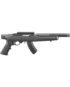 Ruger 4935 22 Charger Lite 22 LR 15+1 10" Matte Black Steel/Ported/Threaded Barrel, Matte Black w/Picatinny Rail Receiver, Black Ergonomic Polymer Grip