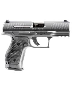 Walther Arms 2830019 PPQ M2 Q4 9mm Luger 15+1, 4" Black Steel Barrel, Matte Black Tenifer Serrated Steel Slide, Black Steel Frame w/Beavertail &amp; Picatinny Rail, Black Polymer Grip, 3 Auto Safety
