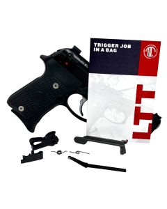 Langdon Tactical Tech 92TJIBE13 Trigger Job In A BagBlack Curved Fits Beretta 92/96/M9 not A1 Right Hand