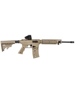 Mossberg 37240 715 Tactical Full Size 22 LR 25+1 16.25" Matte Blued, Matte Blued Stainless Steel Receiver, Flat Dark Earth Adjustable Synthetic Stock, Right Hand