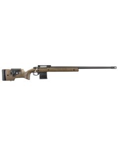Ruger 57123 Hawkeye Long-Range Target Full Size 308 Win 10+1 26" Matte Black Steel Threaded Barrel, Picatinny Rail Steel Receiver, Black Speckled Brown Adj Comb &amp; LOP Laminate Stock