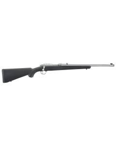Ruger 7419 77/357357 Mag 5+1 18.50" Threaded Barrel, Brushed Stainless Steel, Integral Scope Mount On A Solid Steel Receiver, Black Synthetic Stock