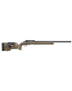 Ruger 8378 American Rimfire Long-Range Target 22 LR 10+1 22" Threaded Bull Barrel, Matte Blued Alloy Steel,Speckled Black/Brown Laminate Stock, Accepts All 10/22 Magazines, Optics Ready